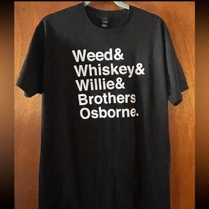 NWOT Brother Osborne Concert Shirt.